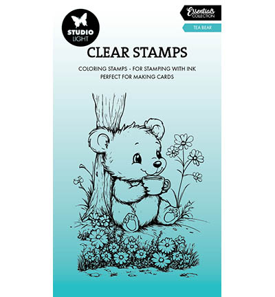 SL-ES-STAMP848 - Tea bear Essentials nr.848