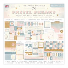 The Paper Boutique Pastel Dreams Paper Kit - PB1514 - 20x20cm
