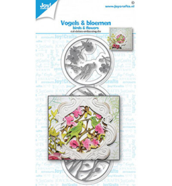 6002-1615 - Vogels & Bloemen - Joy Crafts