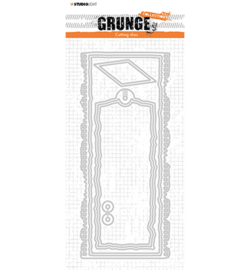 SL-GR-CD198 - Card shapes film Grunge Collection nr.198