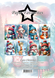 PFA153 Paper Favourites A5 Cute Christmas
