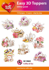 HC 9069 - Coffee & Tea - 3D Toppers