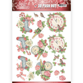 SB10389 Uitdrukvel A4 - Lovely Christmas - Jeanine's Art