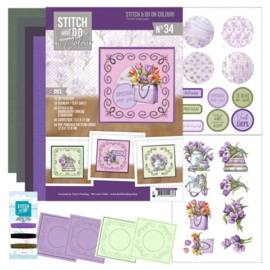STDOOC10034 Stitch and do on Colour 34 - Tulip Dreams
