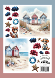 CLSVP021 Crealies - Knipvellenbundel Susan van Poppel - Zomer E