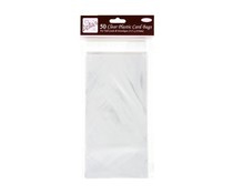 Anita's Tall Clear Plastic Card Bags (50pk) (ANT 1651001)