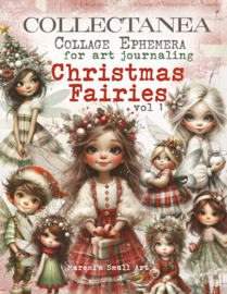 Art Journaling Book Christmas Fairies 1 - Maremi