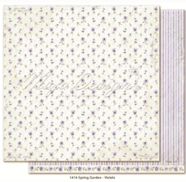 1414 Spring Garden - Dubbelzijdig scrappapier - Maja Design - PAKKETPOST!!