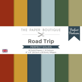 Perfect Partners Road Trip 8x8 Inch Solid Papers (PB2007)