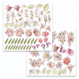 CO728992 Vintage Tea Collection Ephemera Set - 82 stuks