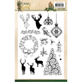 ADCS10059 Clearstempel - Christmas Gold - Amy Design