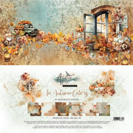 Alchemy of Art - In Autumn Colors - Paper Collection Set 30.5 x 30,5 cm - PAKKETPOST!