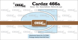 CLCZ466a Crealies - Cardzz stansen - no. 466a (Tussenlaagjes voor CLCZ466)