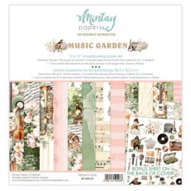 Mintay - Music Garden - 12x12 Inch Paper Set - PAKKETPOST!!