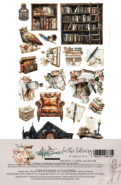 AA-ITB-10X   Doubled Extras to Cut Set – 30,5x15 cm In the Library, 250 gsm