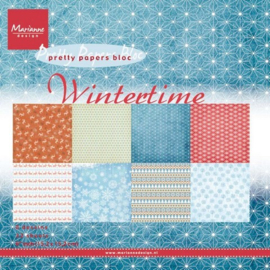 PK9100 Paperpad Wintertime  - Marianne Design