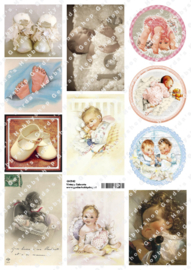 GH3142 Vintage vel - Geboorte/Baby - Gerda's Hobbyshop