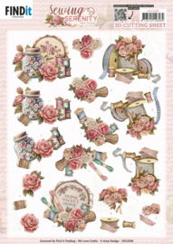 CD12308 3D Cutting Sheet - Amy Design - Sewing Serenity - Stitching