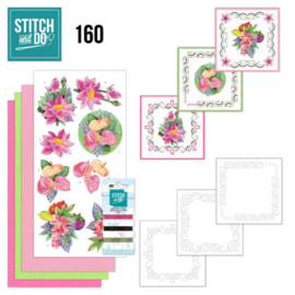 Stitch and Do 160 - set voor 3 borduurkaarten