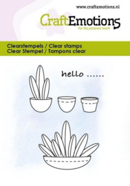 130501/5074 CraftEmotions clearstamps 6x7cm - Cactus 1