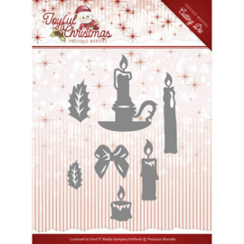 PM10105 Snij- en embosmal - Joyful Christmas - Precious Marieke