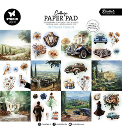 SL-ES-CPP377 - Collage Paper Pad Oldtimer Chique Essentials nr.377