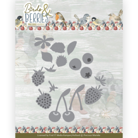 PM10252 Snij- en embosmal - Berries and Cherries - Precious Marieke