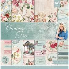Christmas Rose 8x8 Inch Topper Pad (S-CR-TOP8)