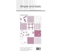 SBP909 Slim Paperpack 21x10cm - 24 stuks - Simple and Basic