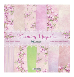 Scrap And Me -Blooming Magnolia - Paperpad 30.5 x 30.5 cm - PAKKETPOST!