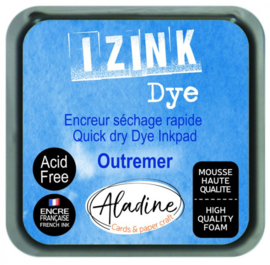 19260 Inkpad Izink Dye Bleu Outremer