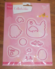 COL1351 - Marianne Design - Collectables - Mother Hen