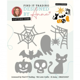 DBAD10027 Designed By Anna - Mix And Match Cutting Dies - Halloween