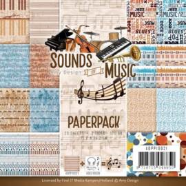 ADPP10021 Paperpad - Sound of Music - Amy Design