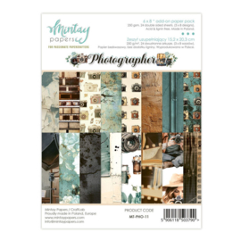 Mintay - Photographer - 6x8 Inch Add-On Paper Pad