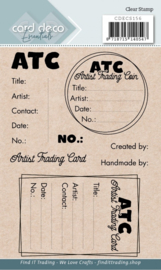 CDECS156  Card Deco Essentials - Clear Stamps - ATC