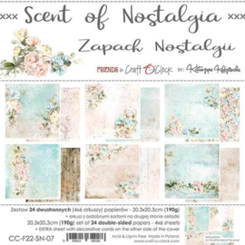 Craft O' Clock - Scent of Nostalgia - Paper Collection Set - 20.3 x 20.3 cm