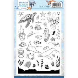 ADCS10068 Clearstempel - Under Water World - Amy Design