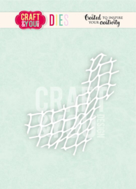 CW413 Craft & You Design - Fun by the Sea - Cutting Dies - Fishing Net