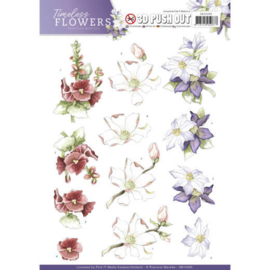 SB10260 Stansvel A4 - Timeless Flowers - Marieke Design