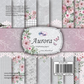 Paperpad 30,5 x 30,5 cm - 12 vel - Aurora - Altair Art- PAKKETPOST!