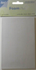 6500/0013 - Joy Crafts - Foam Pads - 2 mm | 2,5x2,5 mm