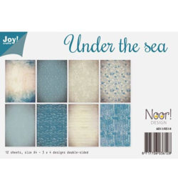 6011/0514 Paperbloc A4 a 12 vel - Under the Sea - Joy Crafts