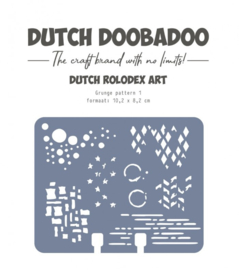 470715900 Dutch Mask Art - DDBD - Rollerdex pattern