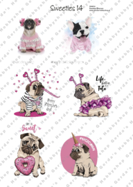 GH6014 Sweeties vel A4 - Dog