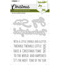 SL-ES-SCD44 - Christmas Wonderfull sentiments Essentials nr.44