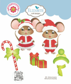 2205 Elizabeth Craft Design - Cute & Whimsical - Cutting Dies - Christmas Accessories
