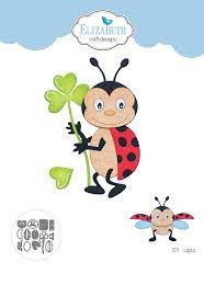 2059 Ladybug - Elizabeth Crafts Design