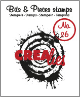 Bits & Pieces Clearstempel no. 26 - Crealies