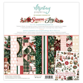 Paperpad 12 x 12 Paper Set - Season of Joy - PAKKETPOST!!